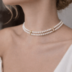 Chocker noiva Pearl Essence