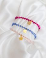 pulseira colorida pendente personalizado