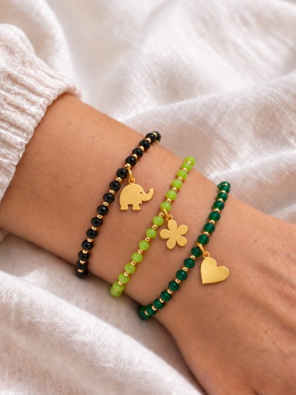 Pulseira Colorida com Pendente Personalizado – foto 2