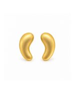 Brincos Forma de Gota em prata banhada a ouro