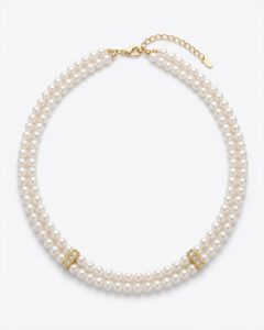 colar choker de pérolas para noiva