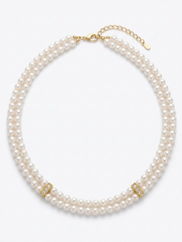 colar choker de pérolas para noiva