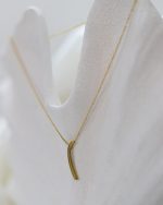 Colar Essence II em prata banhado a ouro