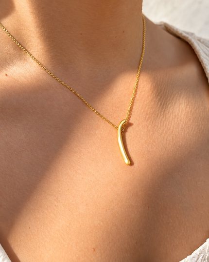 Pendente do Colar Essence II em prata banhado a ouro